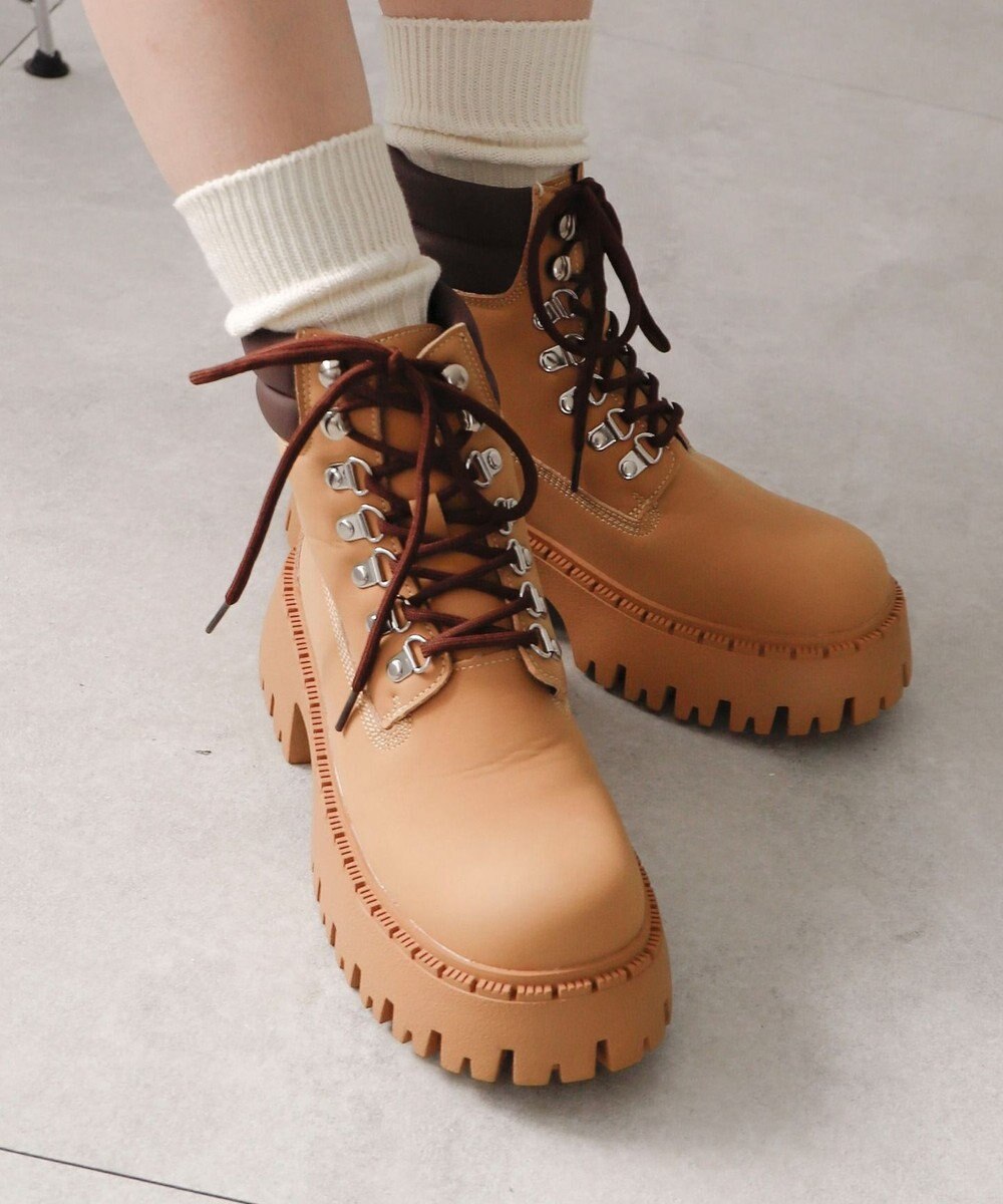 WEGO 厚底トレッキングブーツ 