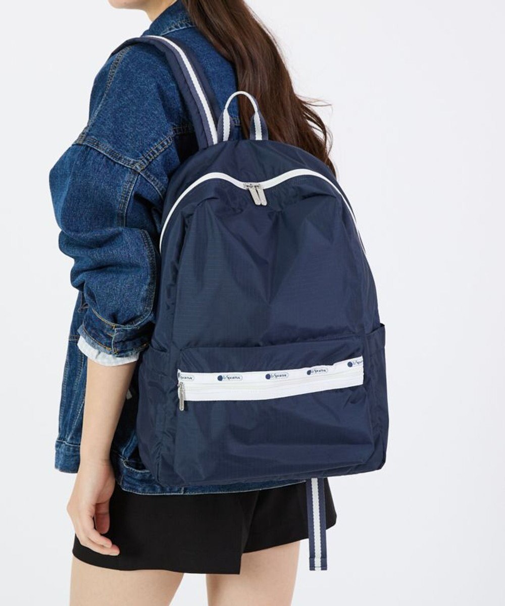 LeSportsac CLASSIC EVERYDAY BP/スペクテイターディープブルー 