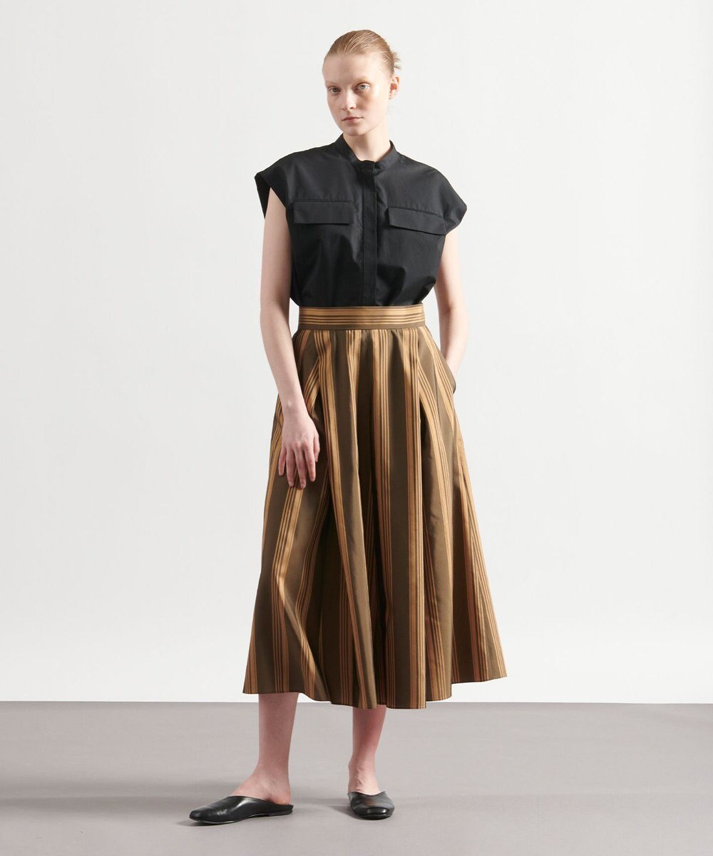 JOSEPH 【洗える】ポプリン　ノースリーブブラウス 