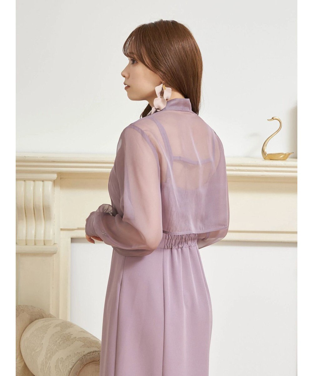 earth music&ecology ＳＥＴ２点シアーボレロ＋キャミワンピース 