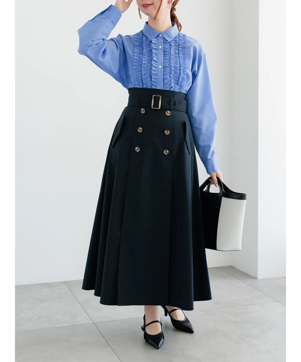 Te chichi フロントフリルシャツ 