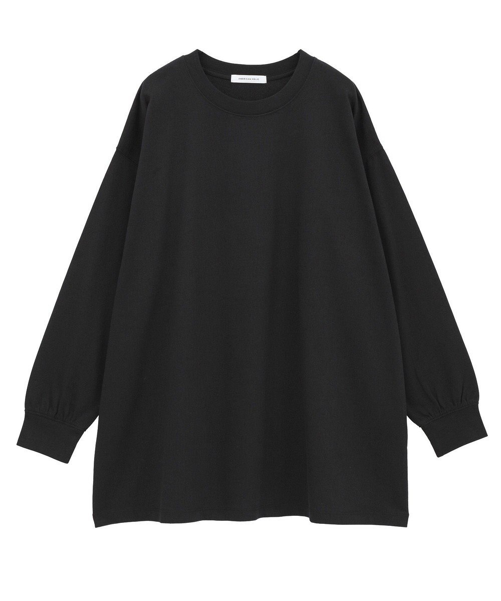 AMERICAN HOLIC コットンロング丈プルオーバー 