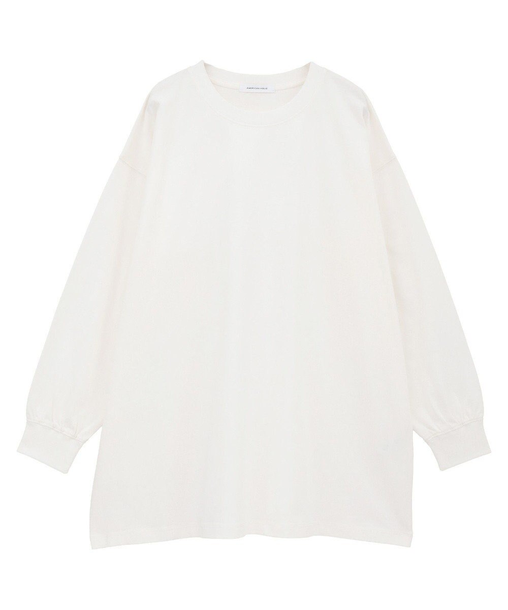 AMERICAN HOLIC コットンロング丈プルオーバー 