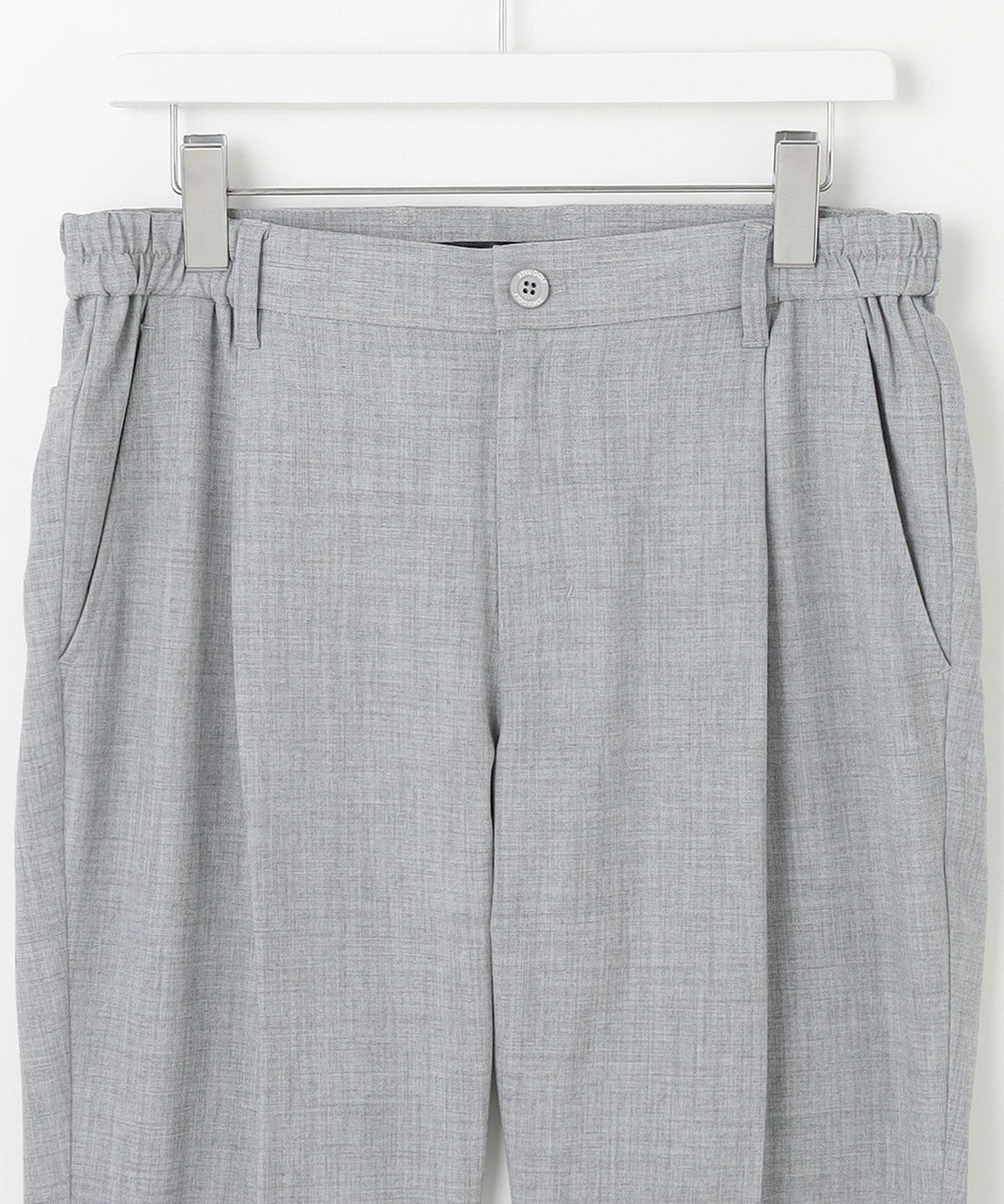 23区GOLF 【MEN】ウールライク　ワンタックテーパードパンツ 