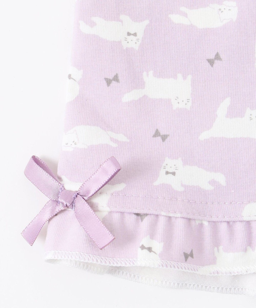 ANY KIDS 無地/総柄 1分丈スパッツ 