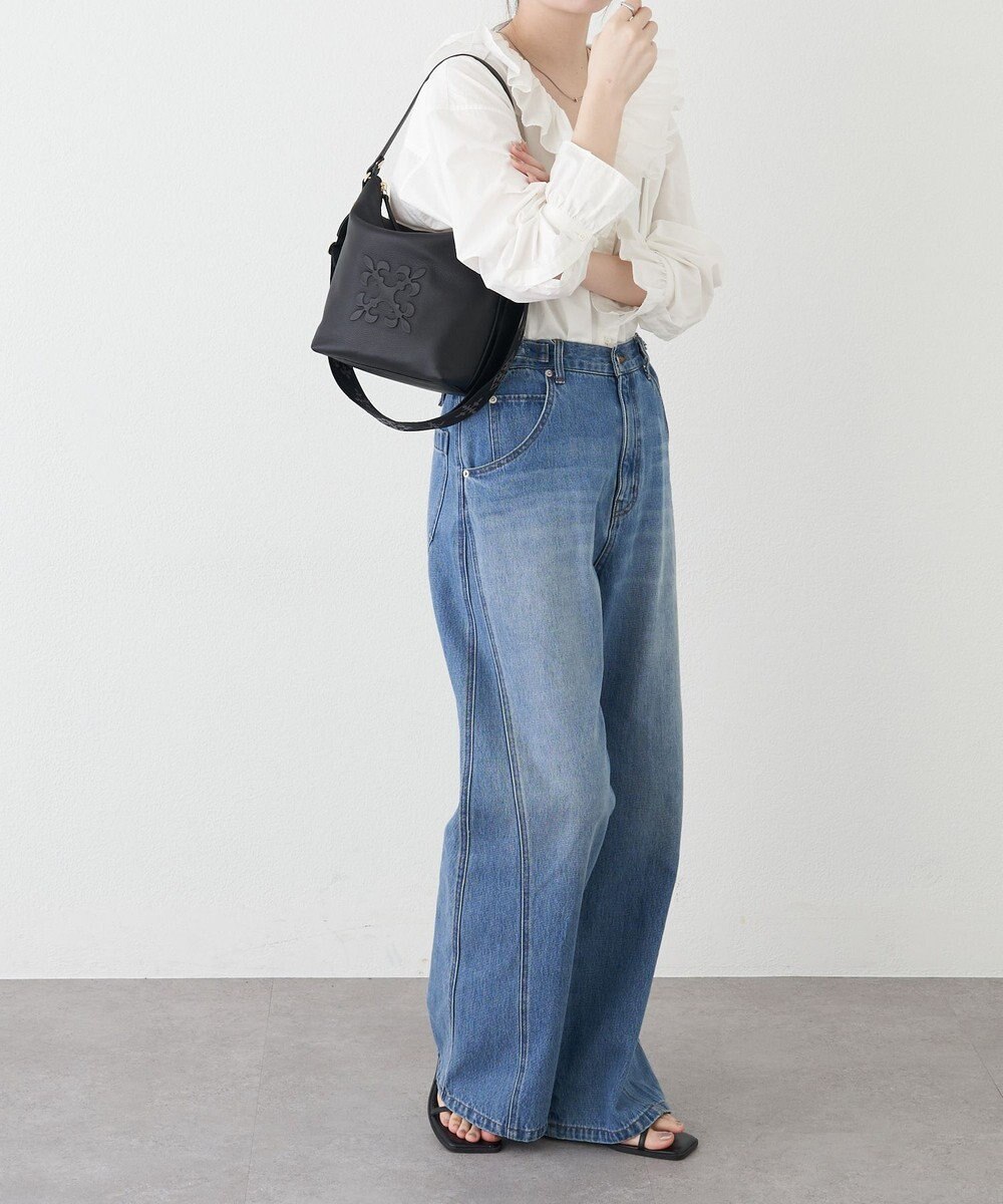 russet 《WEB限定》スタンダードミニショルダーバッグ <エンボスモノグラム>(CE-1718-WEB) 