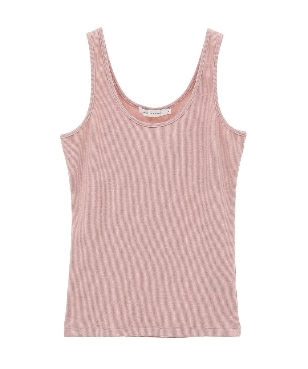AMERICAN HOLIC リブタンクトップ 
