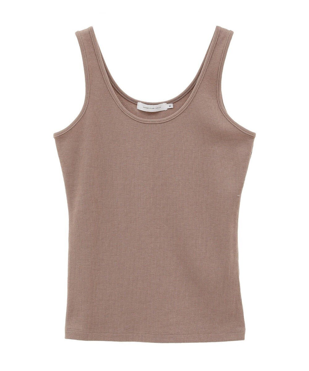 AMERICAN HOLIC リブタンクトップ 