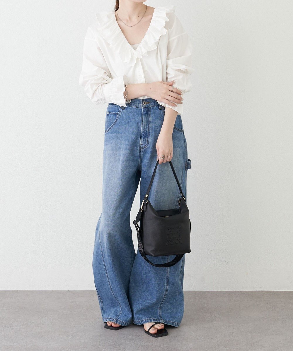 russet 《WEB限定》スタンダードミニショルダーバッグ <エンボスモノグラム>(CE-1718-WEB) 