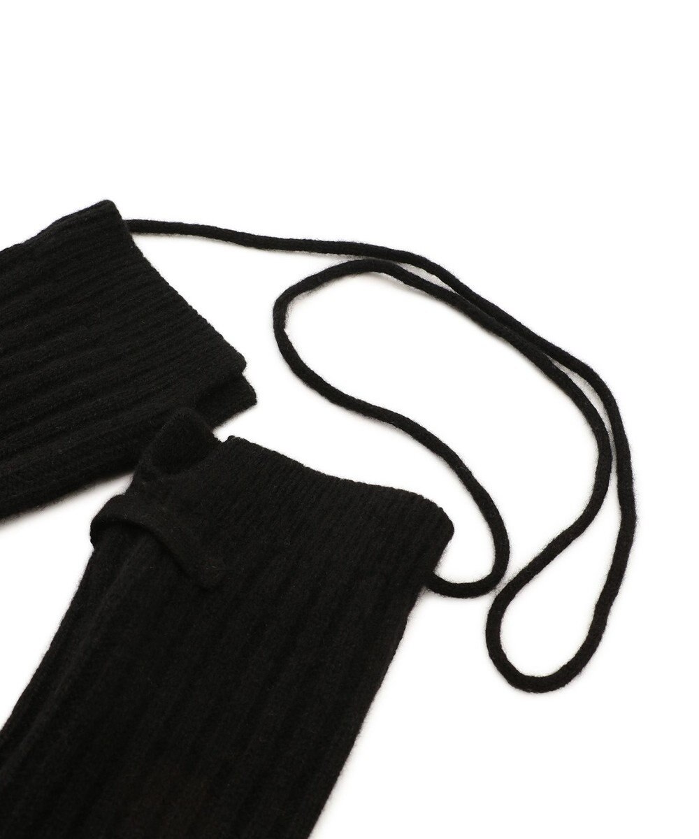 23区 【洗える】ピュアカシミヤ アームウォーマー 