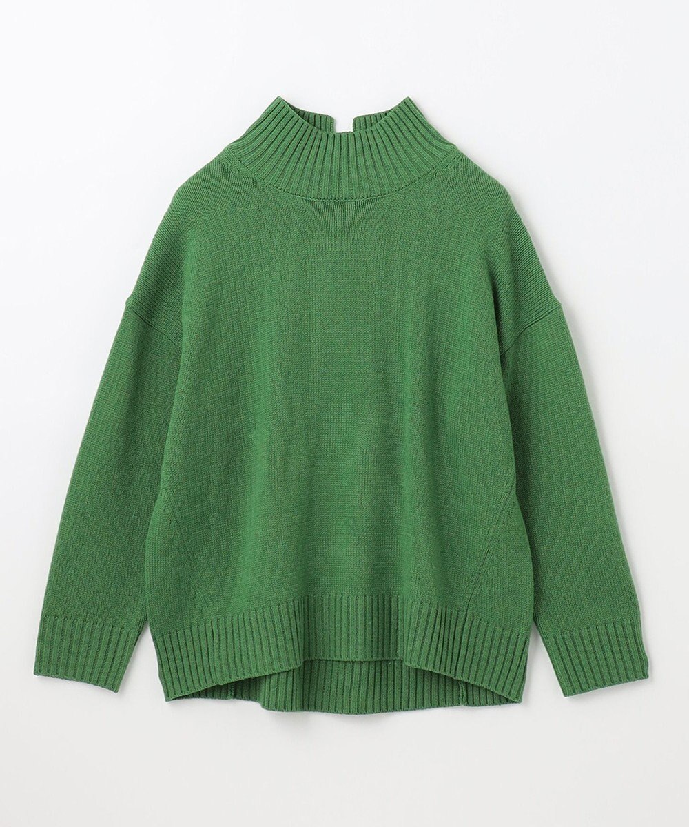 ANY ラムウールバックテイルニット 