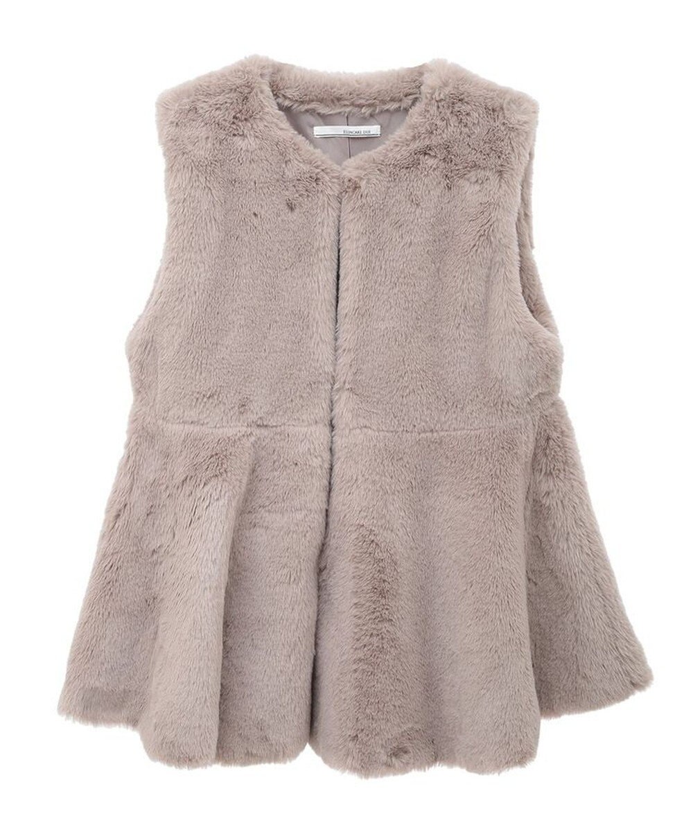 Green Parks ・ＥＬＥＮＣＡＲＥ　ＤＵＥペプラムフェイクファーベス 