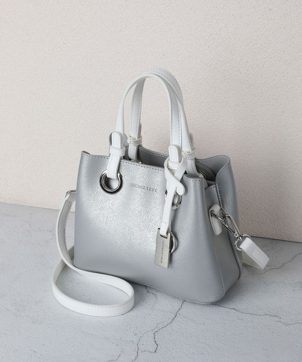 style code 【MERCURYDUO/マーキュリーデュオ】メタルアイレット　ミニショルダーバッグ、ハンドバッグ 
