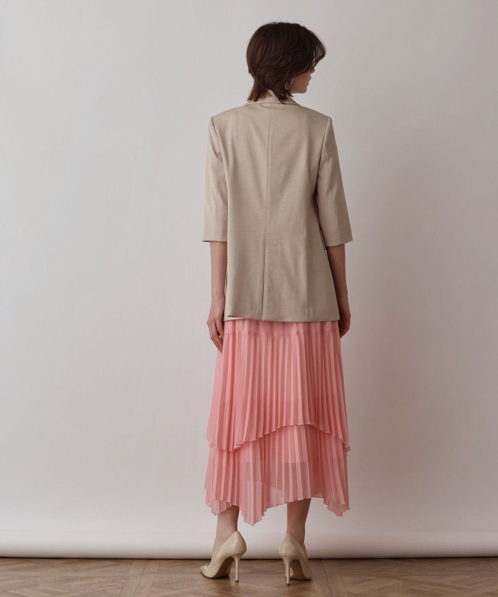 GRACE CONTINENTAL イレギュラープリーツスカート 