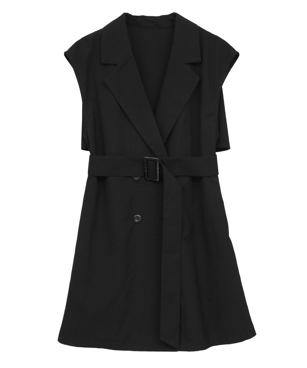 earth music&ecology ショートジレンチ 