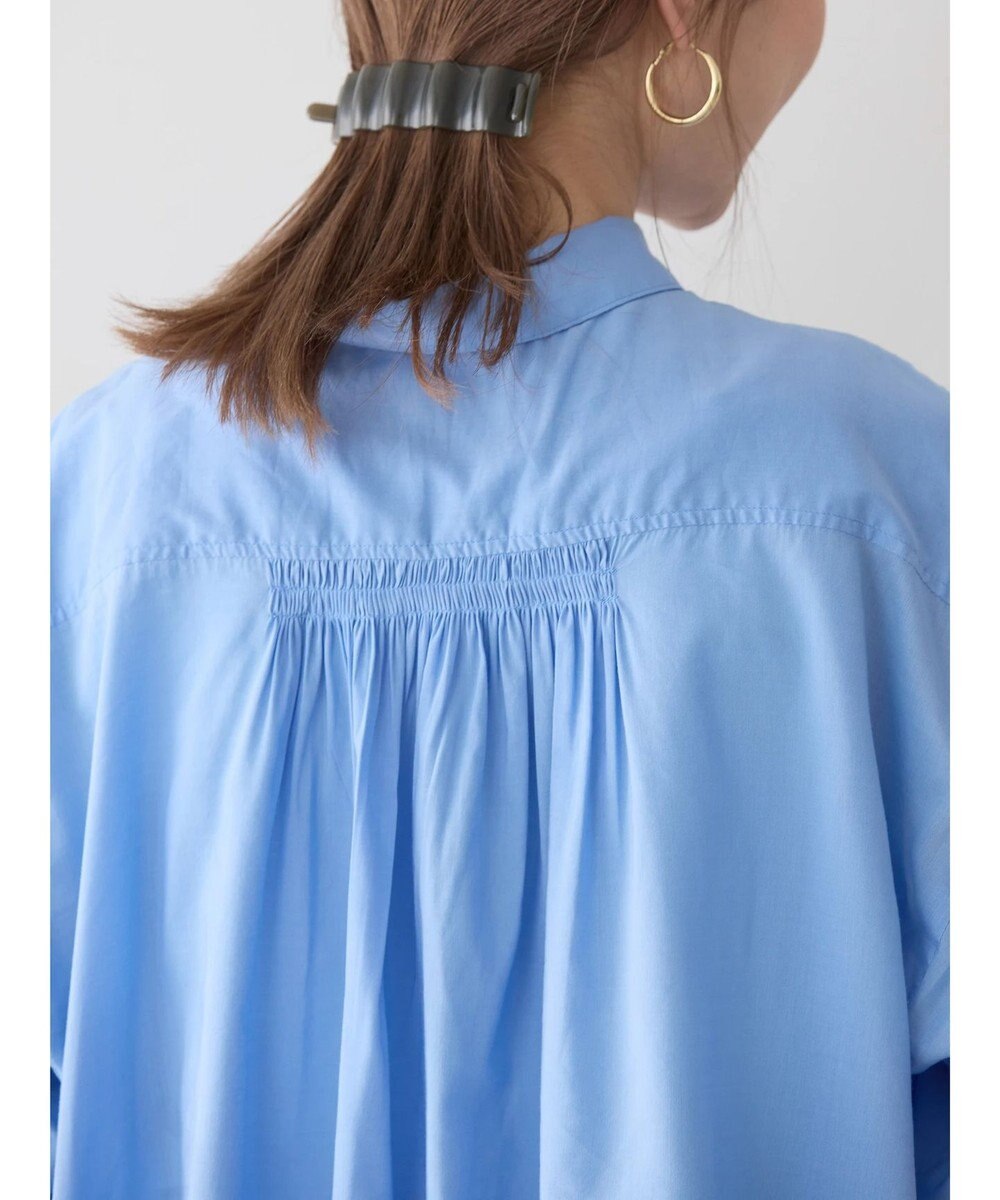 AMERICAN HOLIC ＵＶカット／接触冷感ギャザースリーブブラウス　 