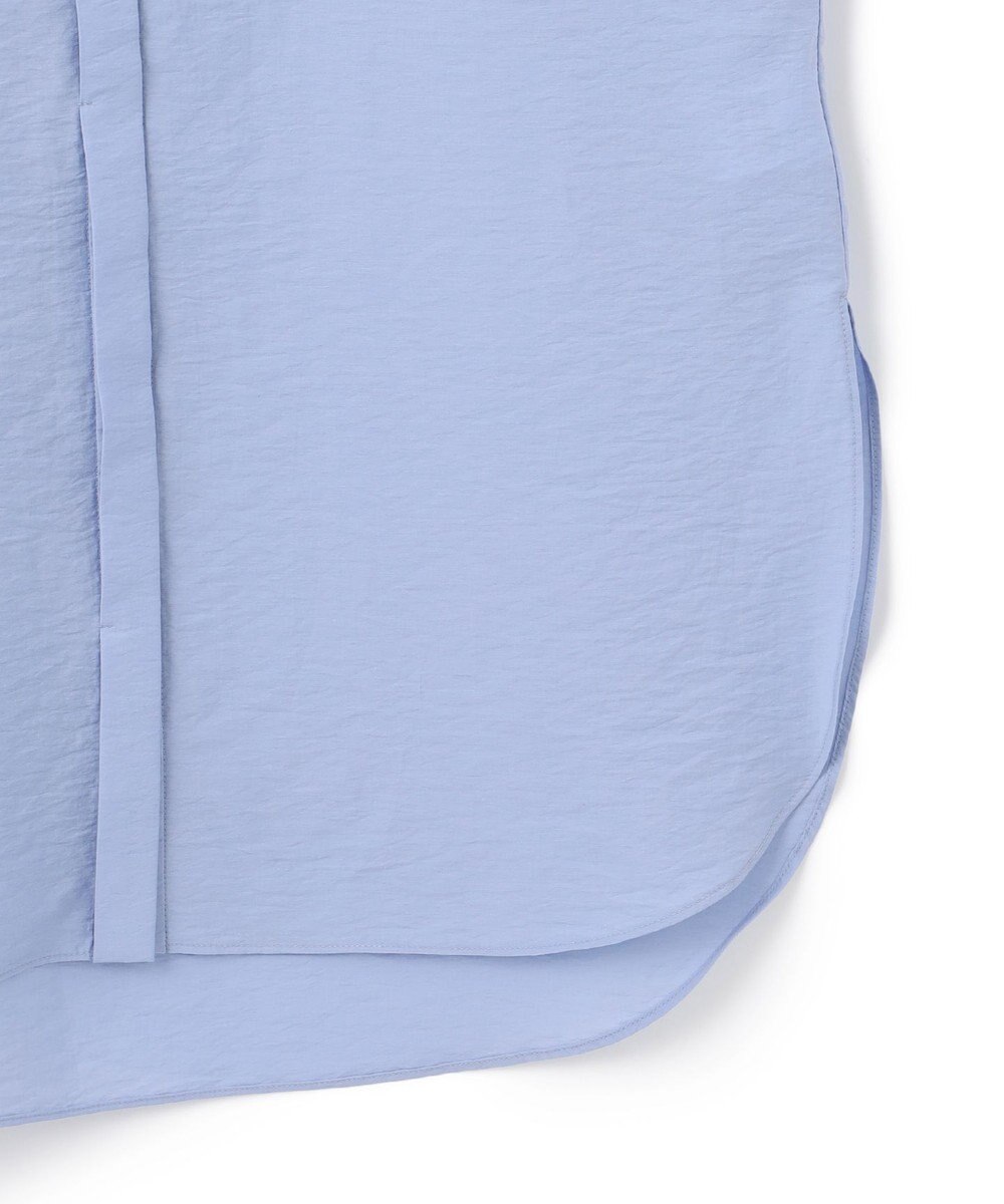 UNFILO L ワッシャーブロード ブザムロングシャツ 