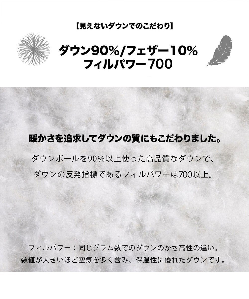 GOTAIRIKU WEB限定【仕事で着られる】ドレスダウンコート_ストレッチツイル_25年新作 