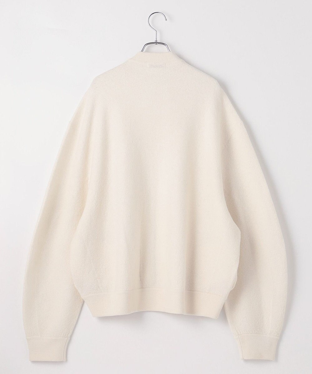 #Newans リラックスフィットドルマンニットブルゾン 