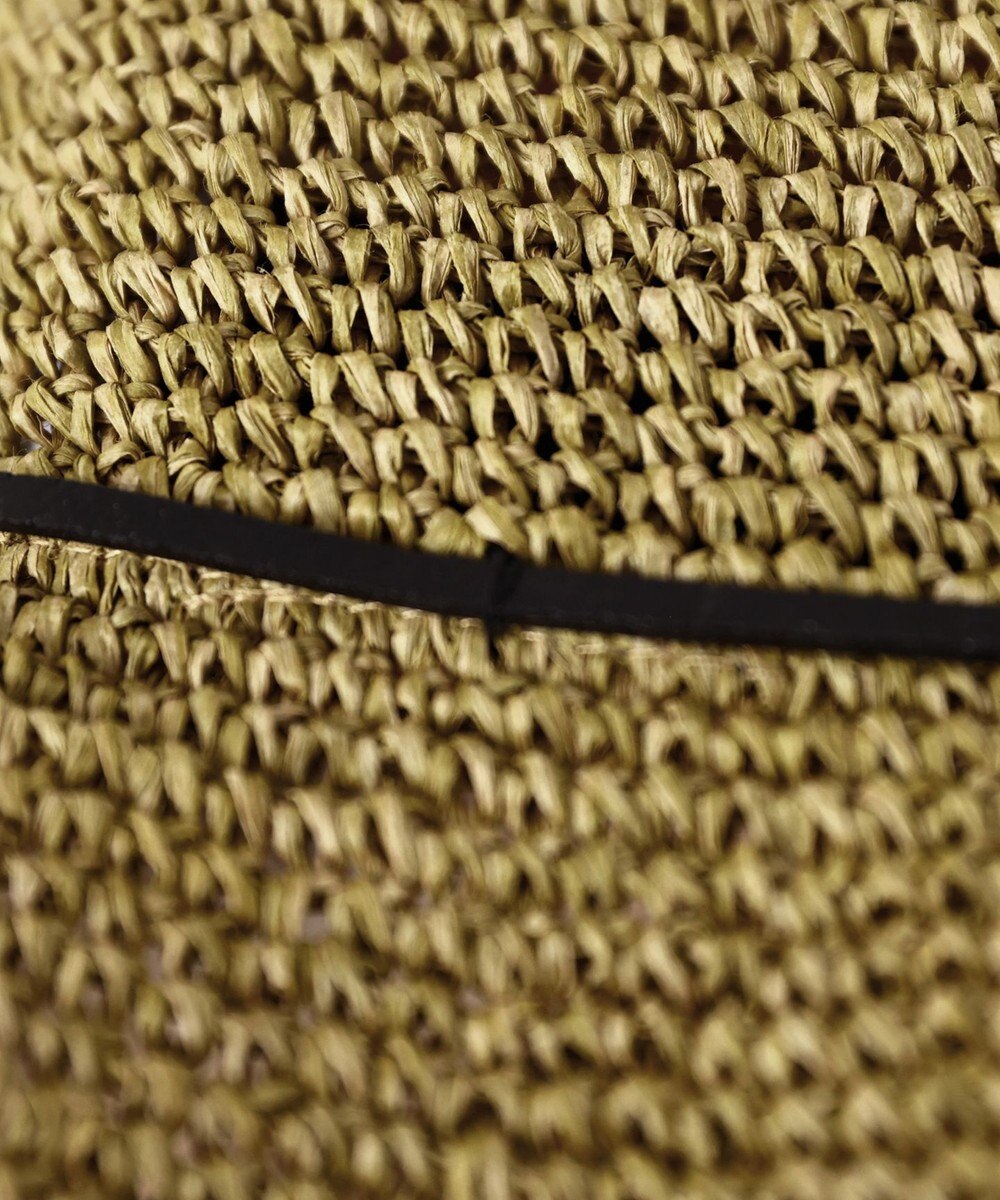 Tiaclasse ナチュラルな風合いのアンダリミックスクロシェハット 