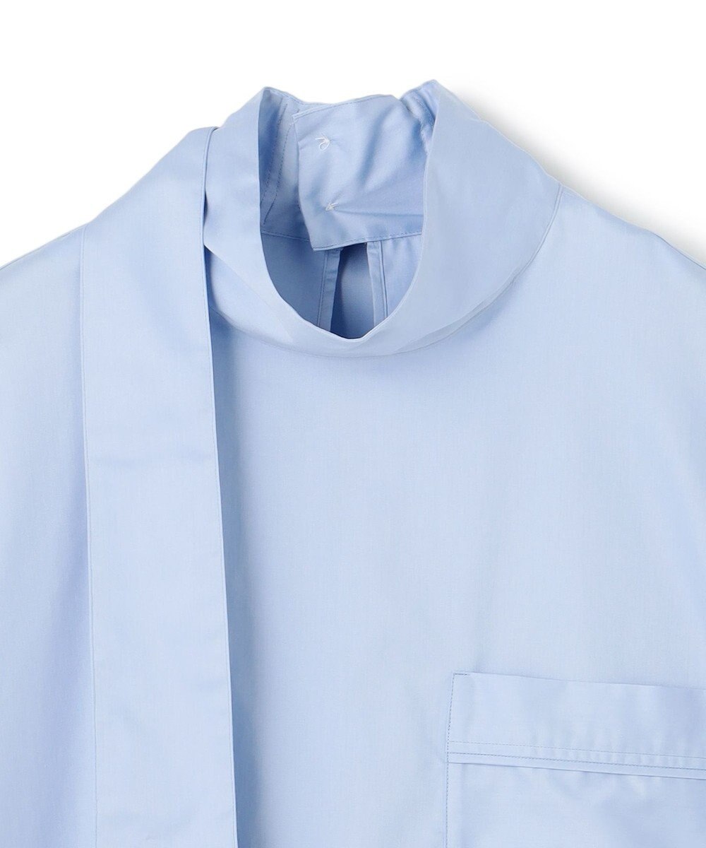 uncrave ブロードクロス ボウタイブラウス 