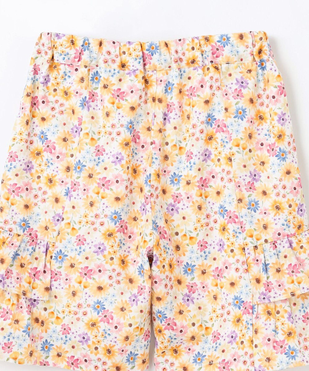 組曲 KIDS 【150-160㎝】サマーフラワー ショートパンツ 