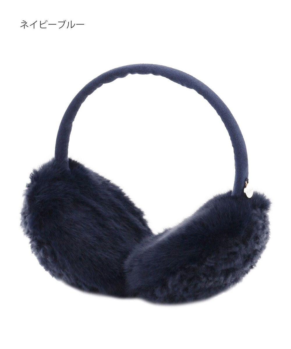 MOONBAT FURLA(フルラ)ファーMix コンパクト イヤマフ 無地 