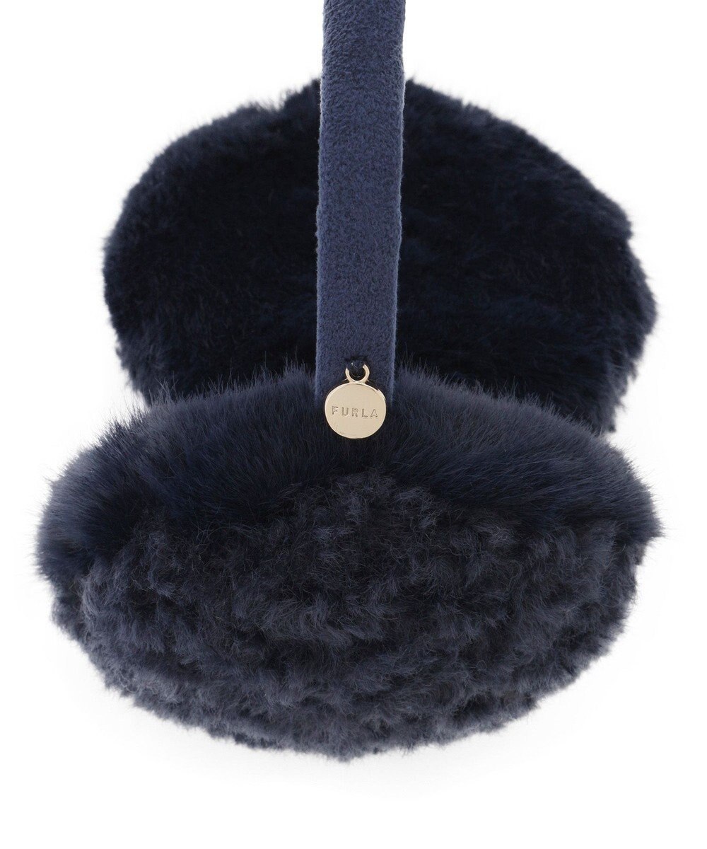 MOONBAT FURLA(フルラ)ファーMix コンパクト イヤマフ 無地 
