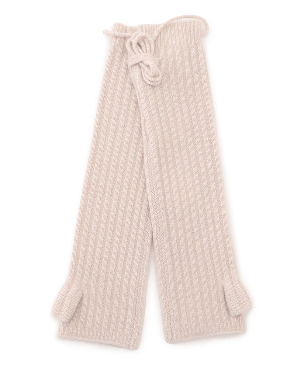 23区 【洗える】ピュアカシミヤ アームウォーマー 