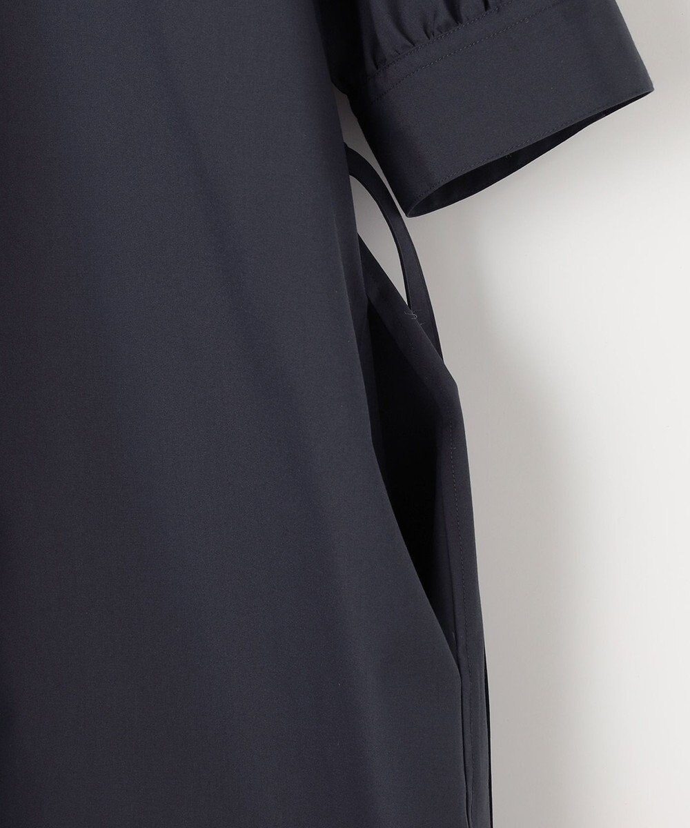 #Newans 【ANSWER for 骨格ストレート】バンドカラーシャツワンピース 