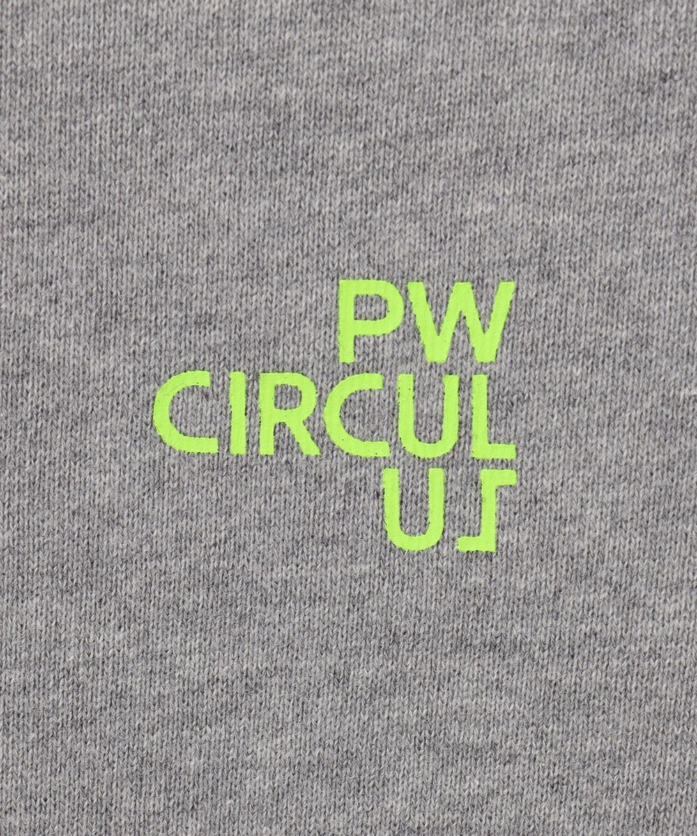 PW CIRCULUS 【UNISEX】アスレジャー 裏毛 バックプリント クルーネック スウェット 