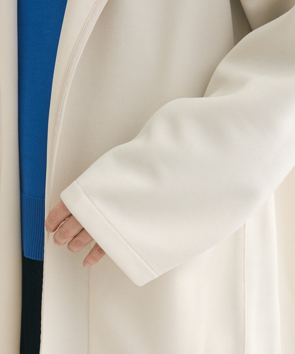 Green Parks ポンチフード付きカットカーディガン 