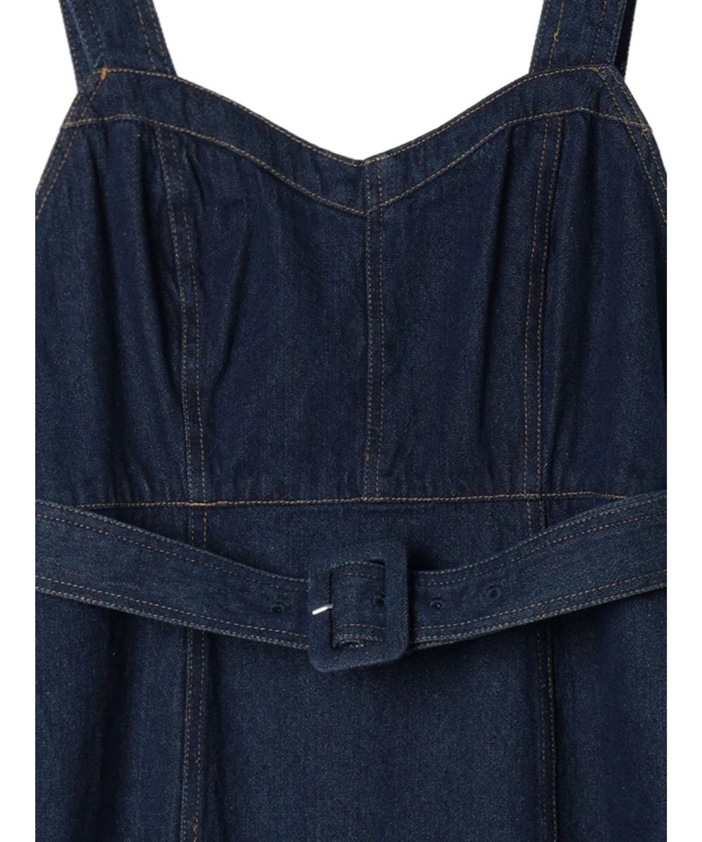 earth music&ecology マーメイドデニムジャンスカ 