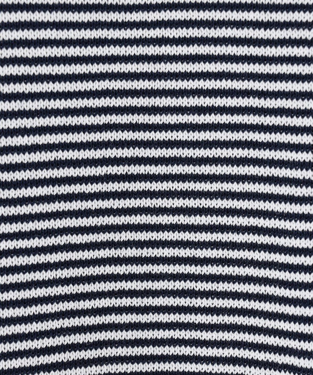 J.PRESS MEN 【Tシャツ感覚で着られる新感覚ニット】ボーダーニット ロングスリーブＴシャツ 