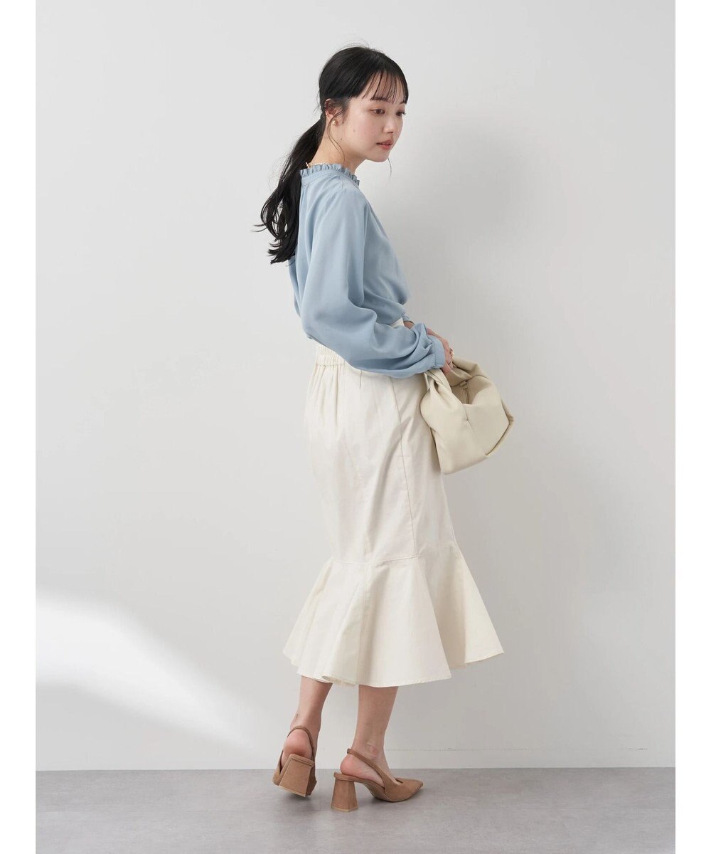 earth music&ecology ２ＷＡＹスタンドフリルブラウス 