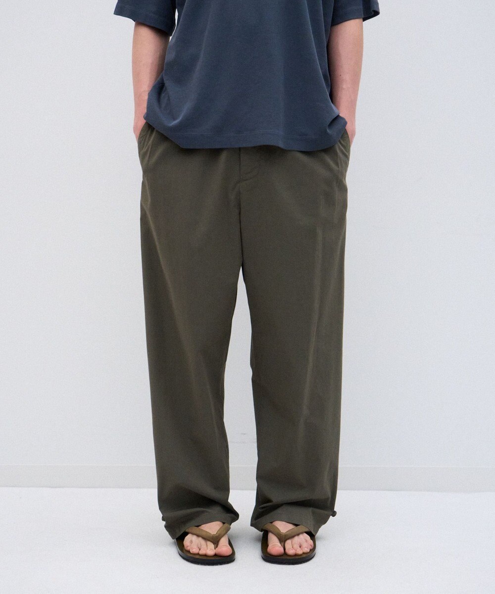 ATON LIGHT TC GABARDINE | ウォッシュドワイドパンツ - UNISEX 