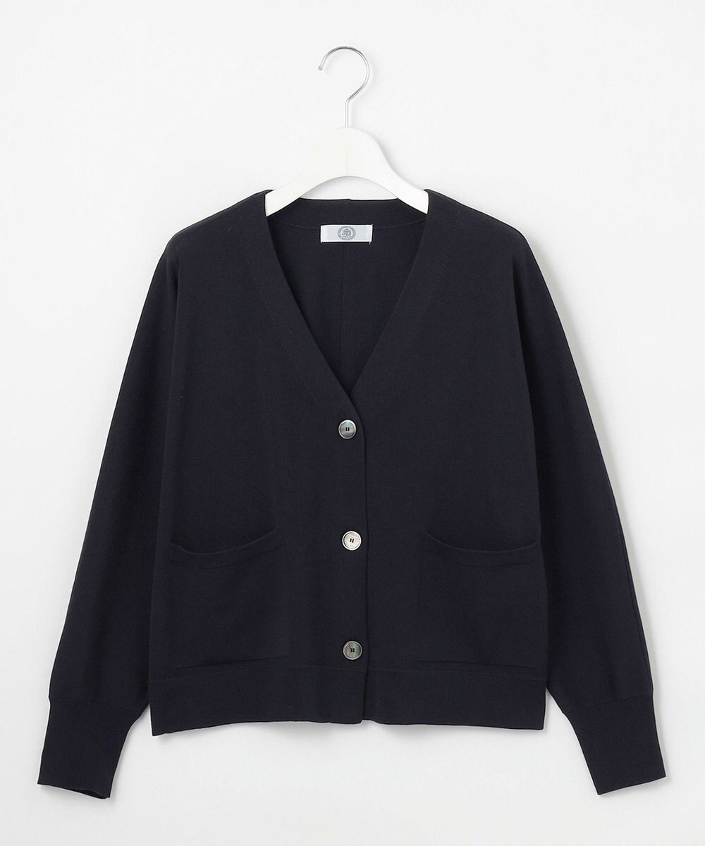 J.PRESS LADIES L 【洗える】Cotton Acetate ドルマンスリーブ カーディガン 