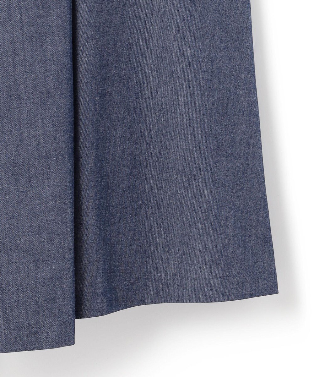 ICB 【洗える】PlaXコットンソフトデニム キャミソールワンピース 