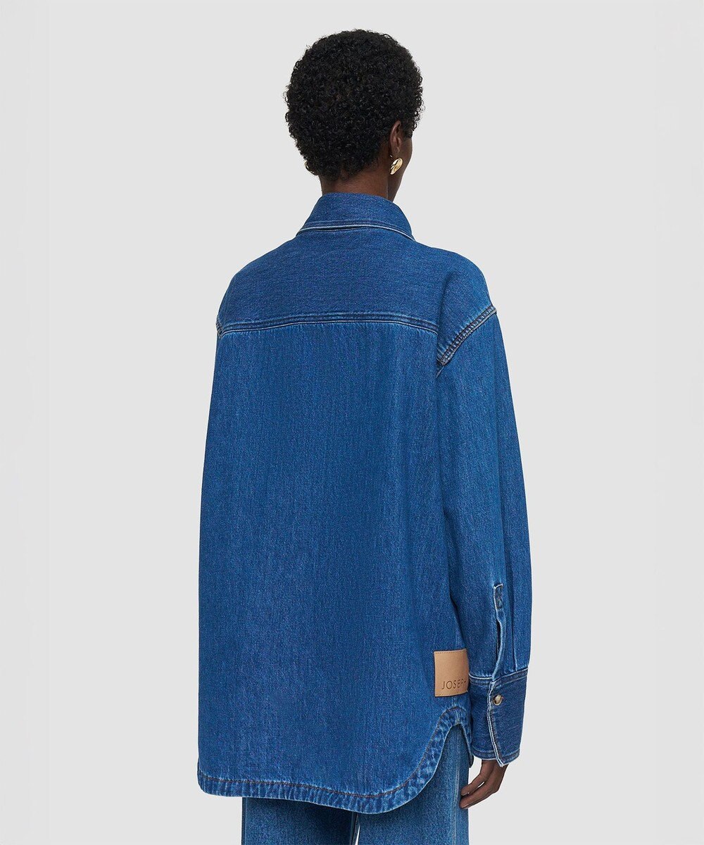 JOSEPH ライトデニムシャツ 