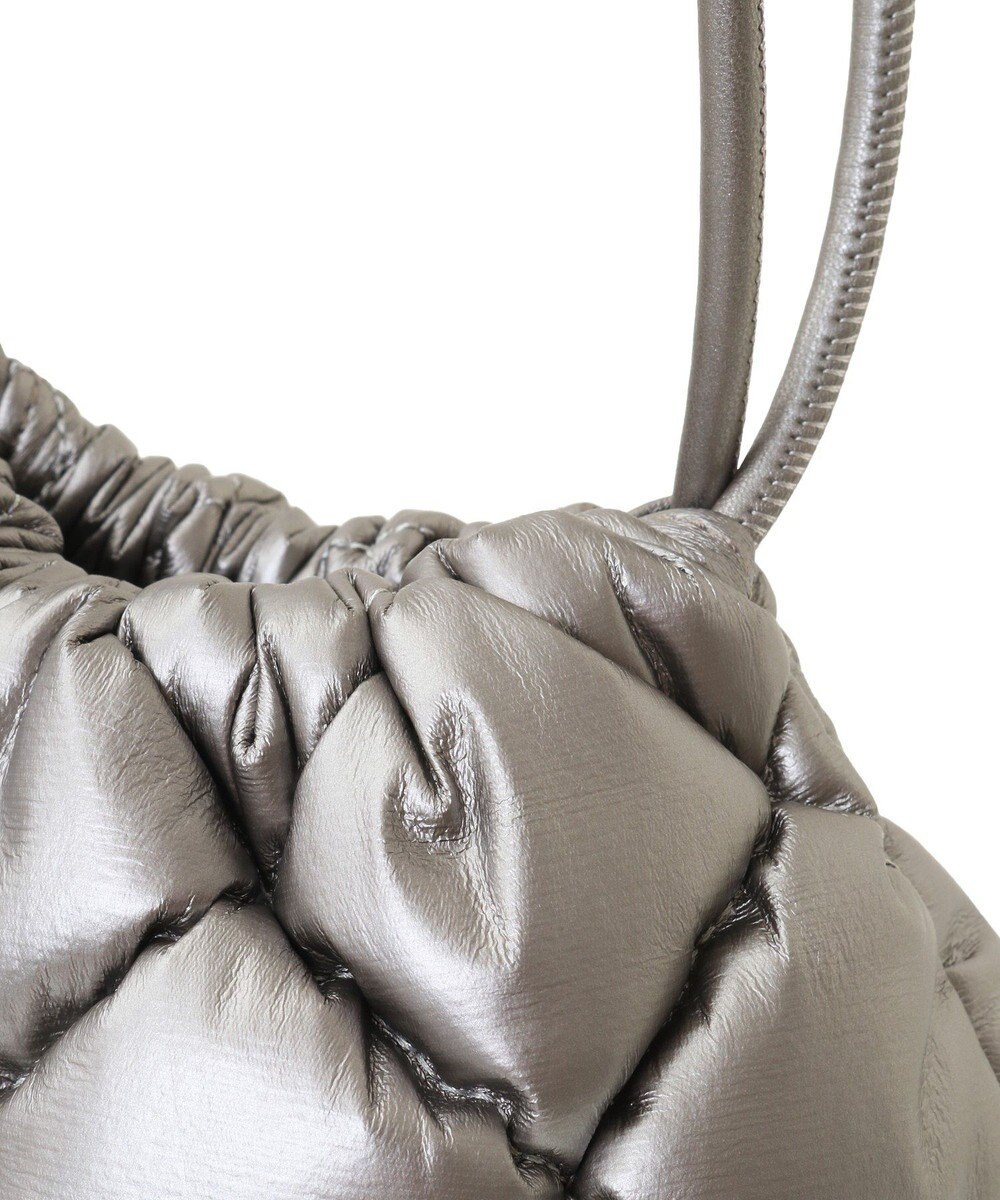 Green Parks ・ＱＵＯＮ　合皮キルト巾着 