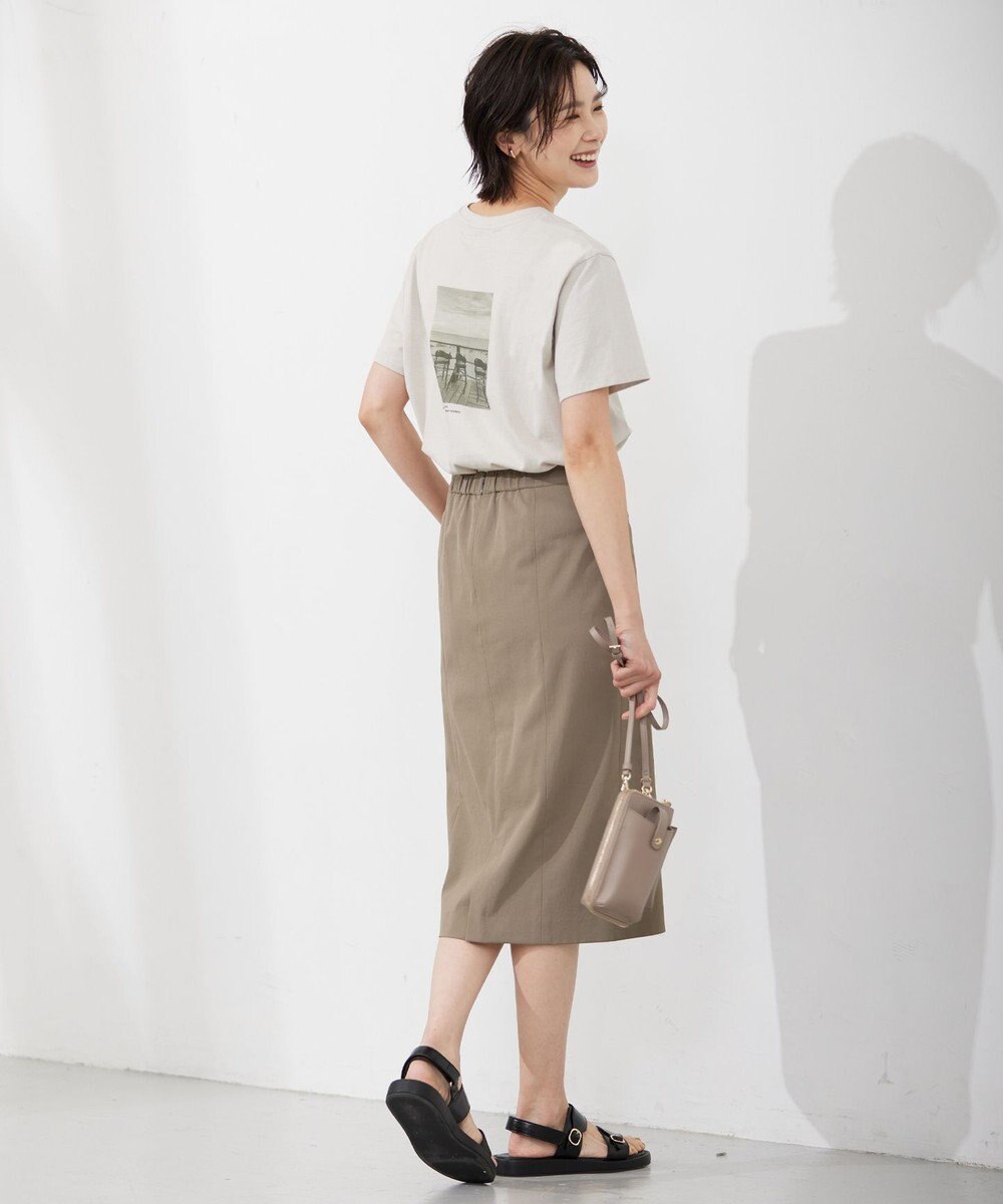 J.PRESS LADIES バック フォト Tシャツ 