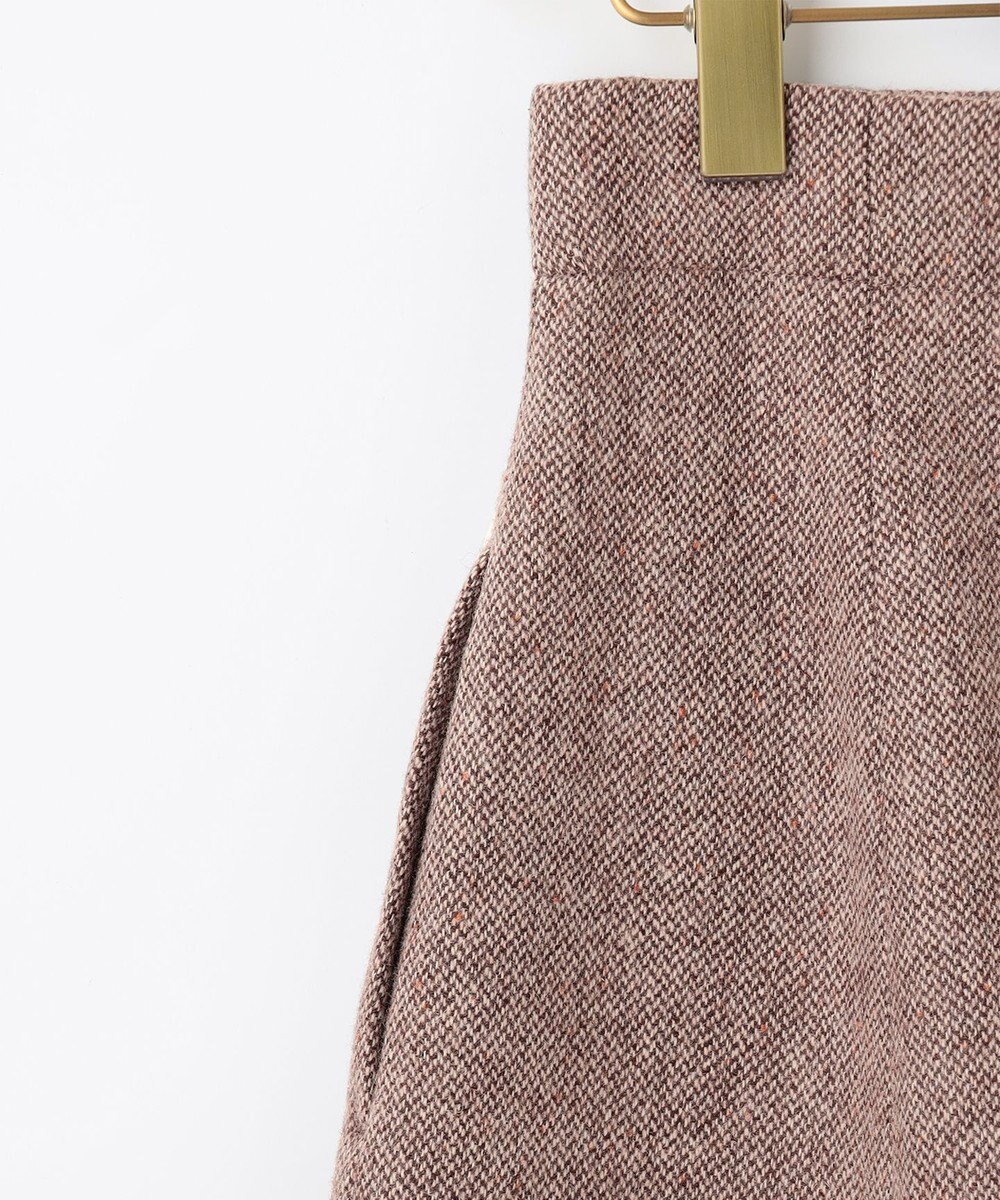 組曲 ネコアシツイードセミフレア スカート 