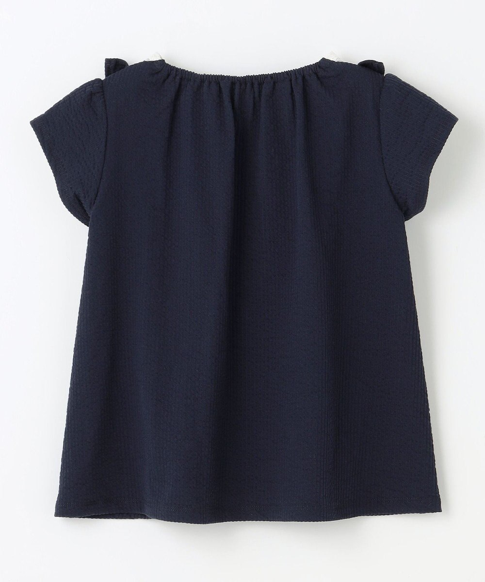 組曲 KIDS 【150-160㎝】サッカーストライプ ブラウス 