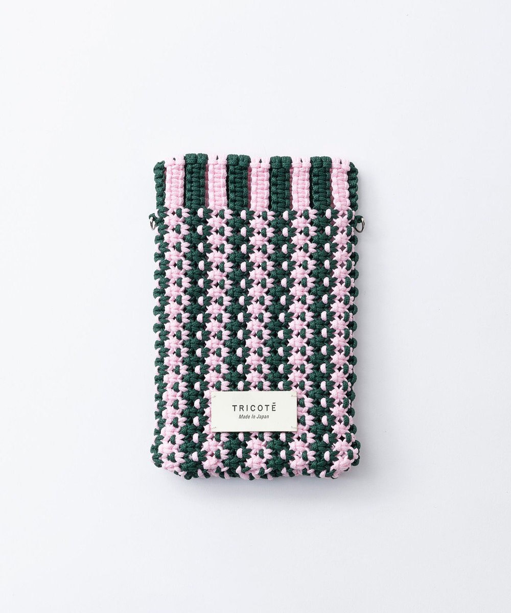 TRICOTE マクラメサコッシュバッグ 