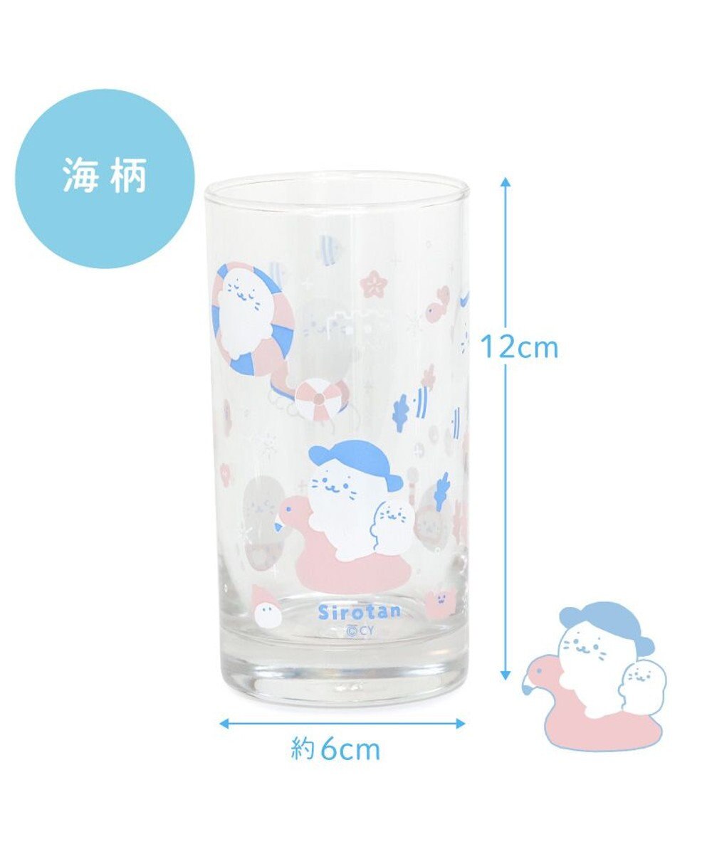 Mother garden しろたん グラス 6個セット 《海柄》 