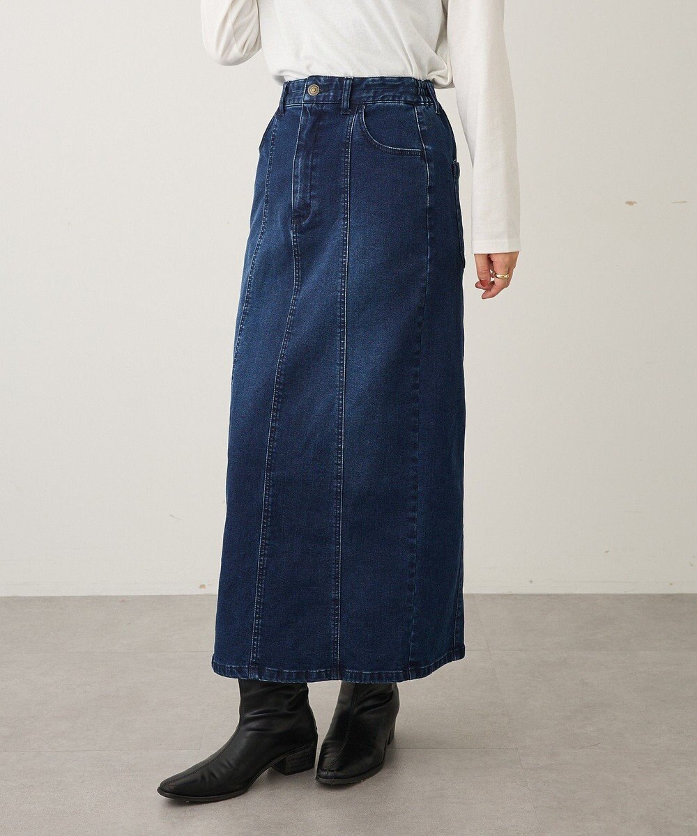 CRAFT STANDARD BOUTIQUE 裏起毛デニムスカート 