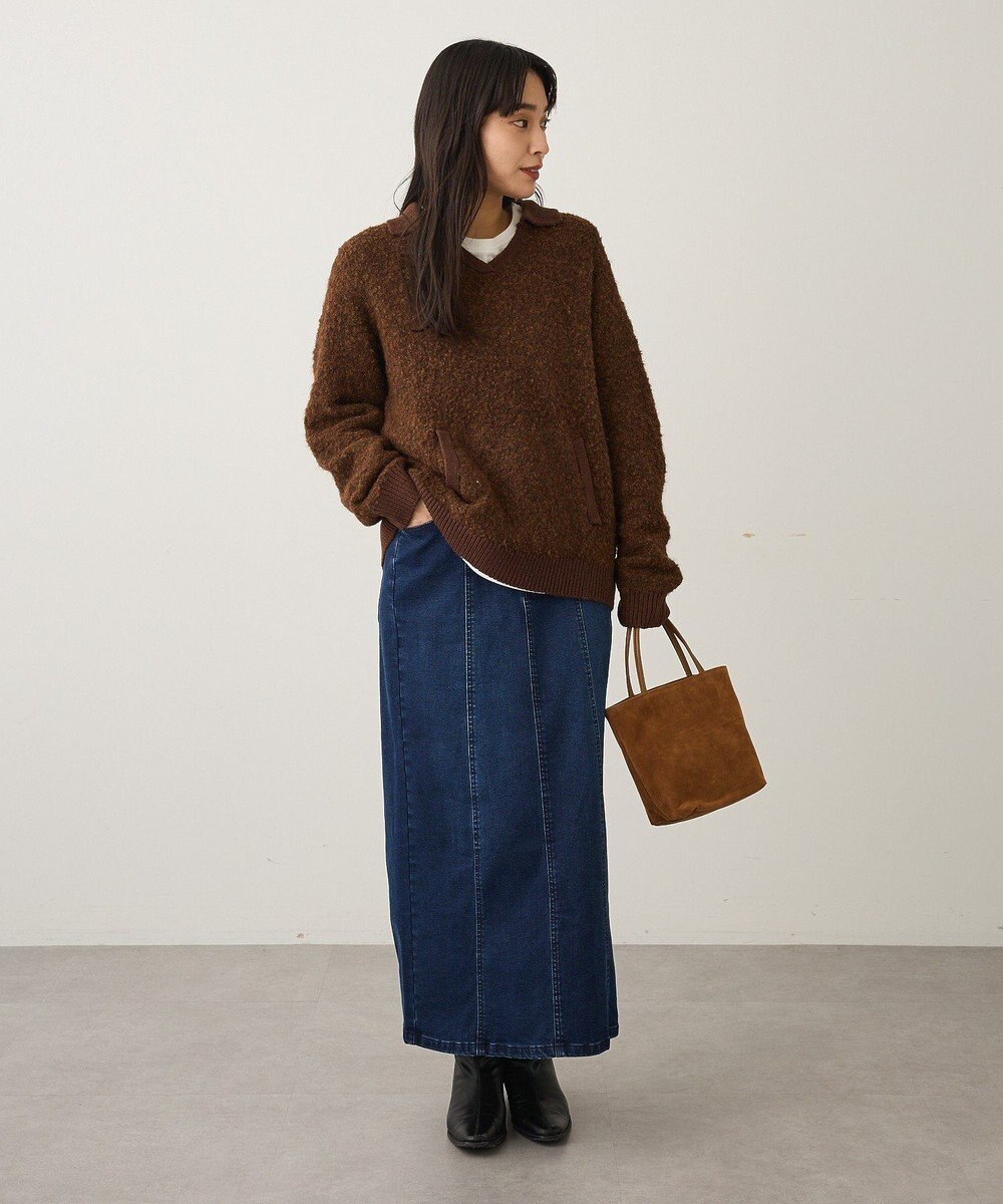 CRAFT STANDARD BOUTIQUE 裏起毛デニムスカート 