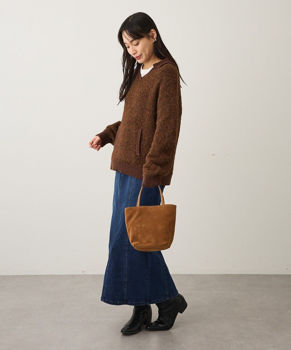 CRAFT STANDARD BOUTIQUE 裏起毛デニムスカート 