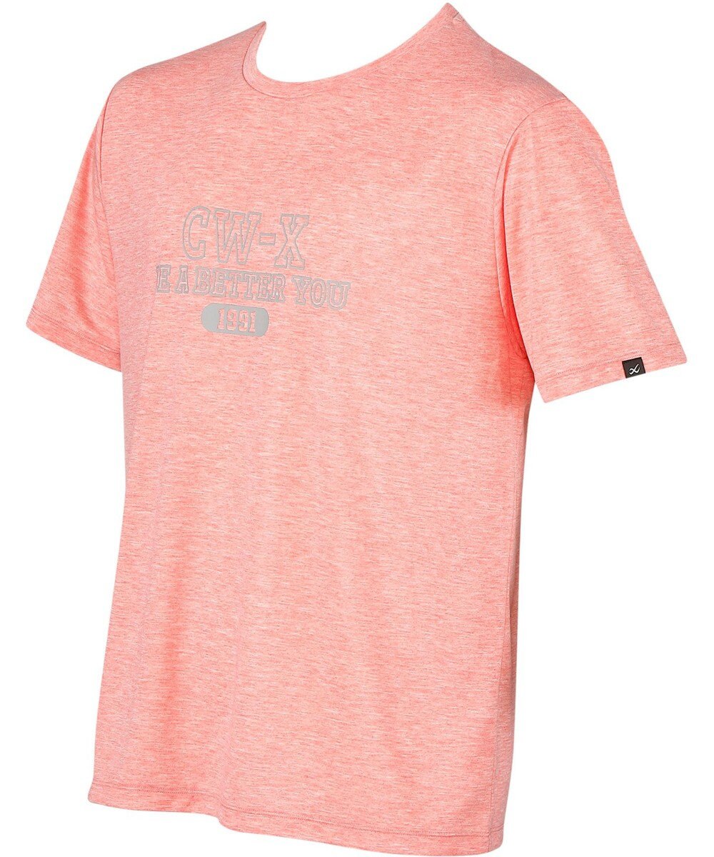 CW-X 【UNISEX】 CW-X トップス 3分袖 カジュアルＴシャツ 少しゆったりとした着用感 吸汗速乾 半袖 ユニセックス DLR105 /ワコール 
