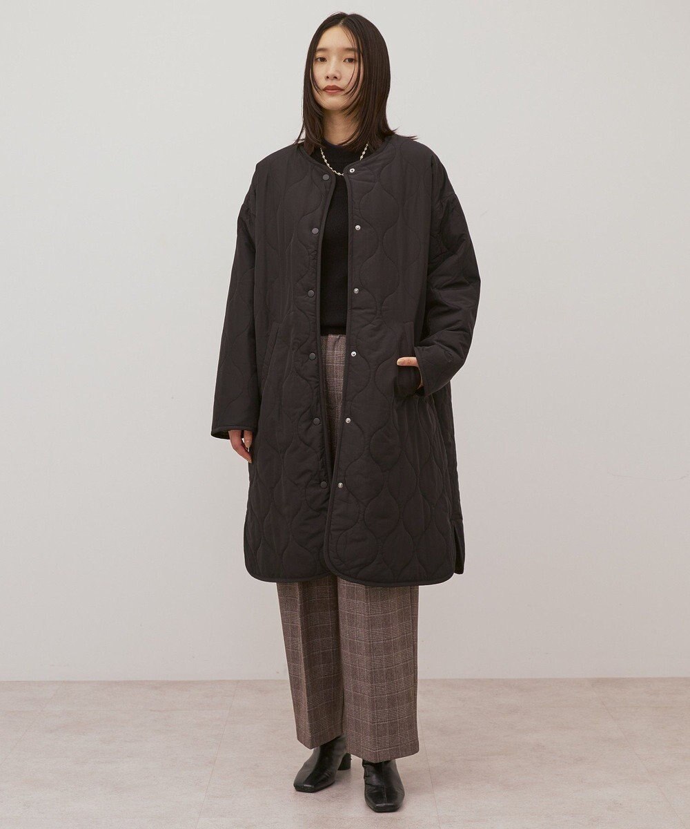 AMERICAN HOLIC あったかリバーシブルキルティングコート 